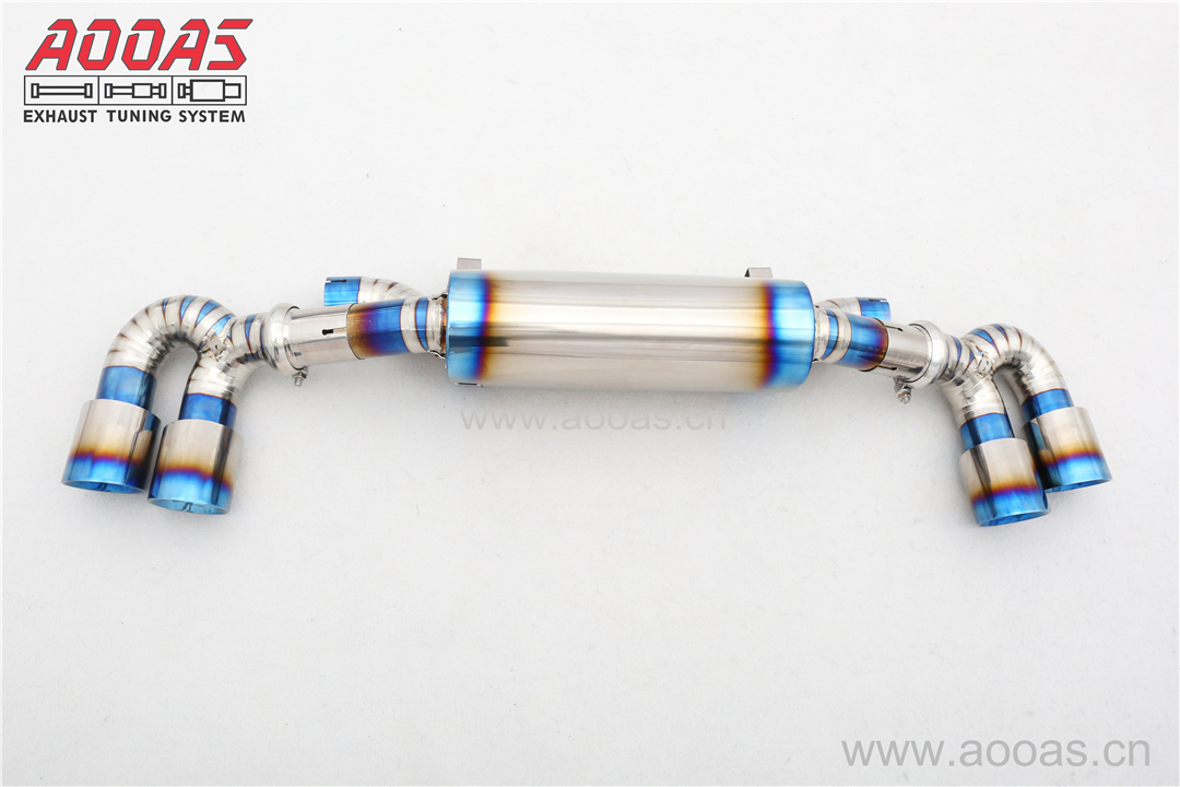 Porsche 911 991.2 3.0T Titanium / Muffler System With Straight